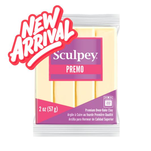 Sculpey Premo Butter Yellow Hue Polymer Clay