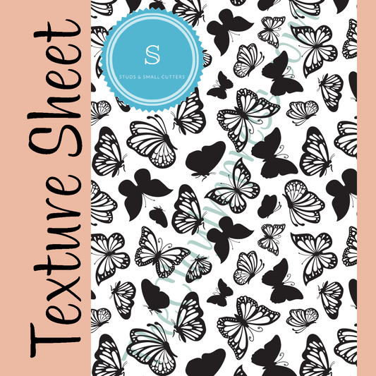Butterfly Frenzy Texture Sheet