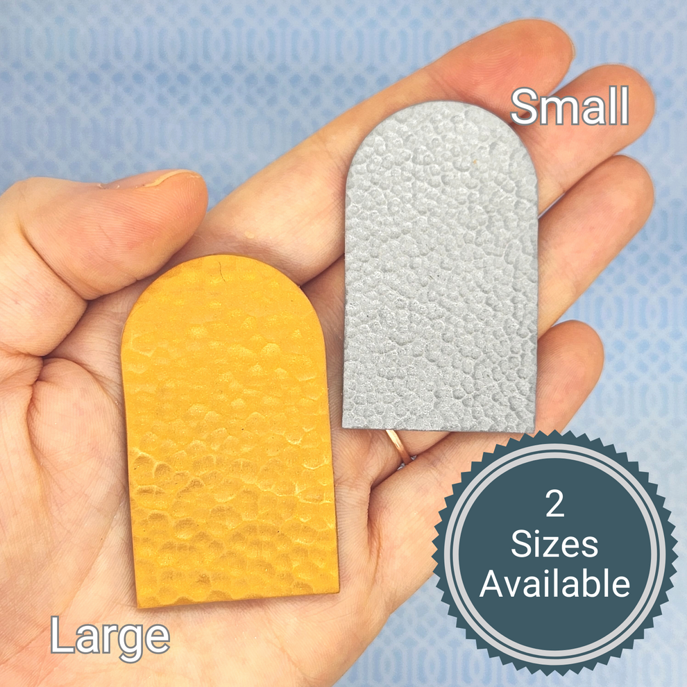 Hammered Metal Polymer Clay Texture Rollers The Clay Impress