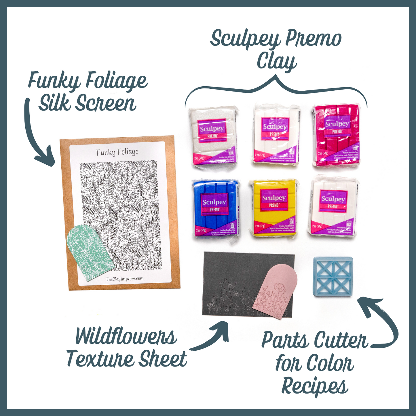 Deluxe Polymer Clay Starter Kit