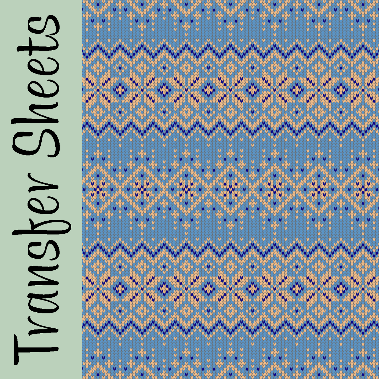 Cozy Winter Knit Transfer Sheets