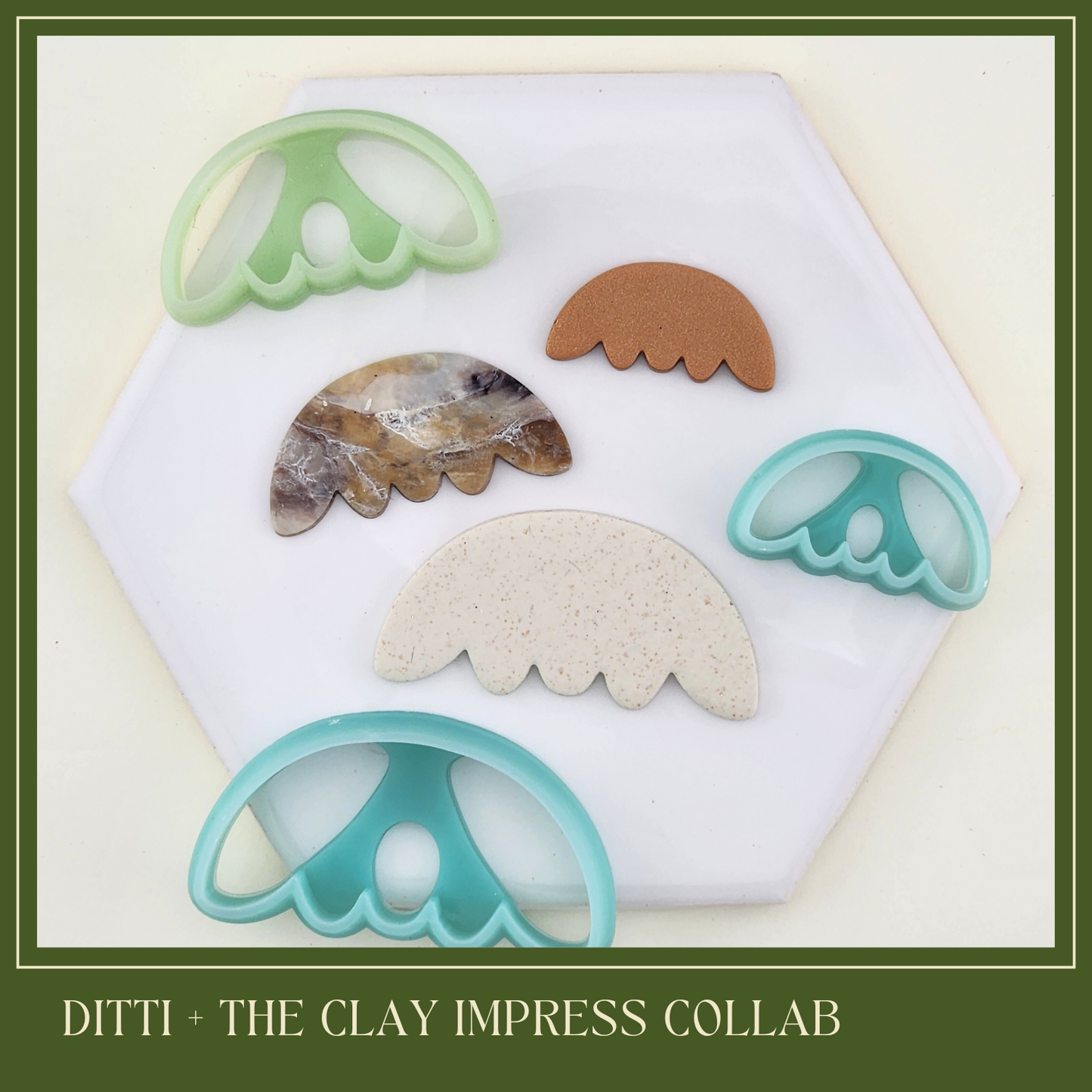 Dorth - Ditti Collab - Polymer Clay Cutter