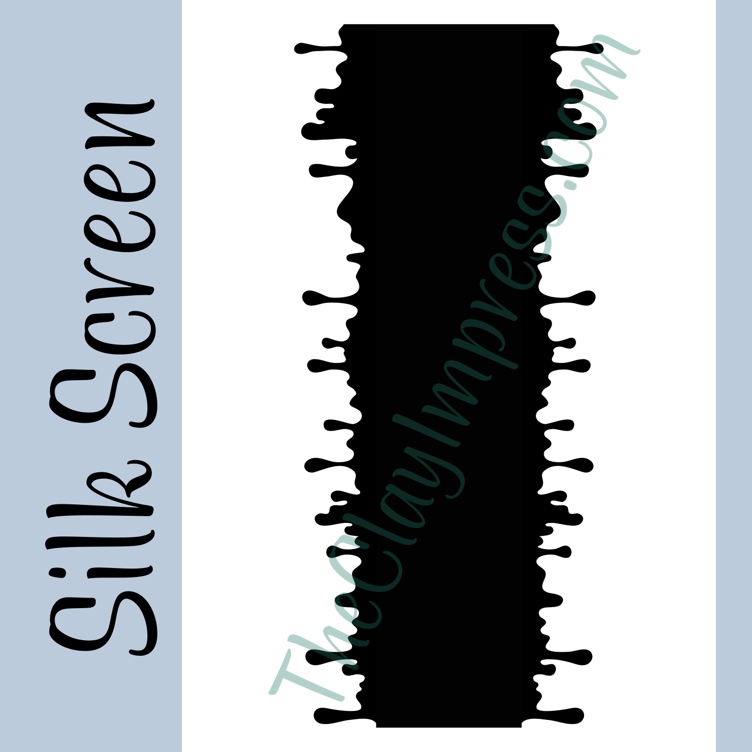 Dripping Drips Polymer Clay Silk Screen | Unique, Detailed, and Easy ...