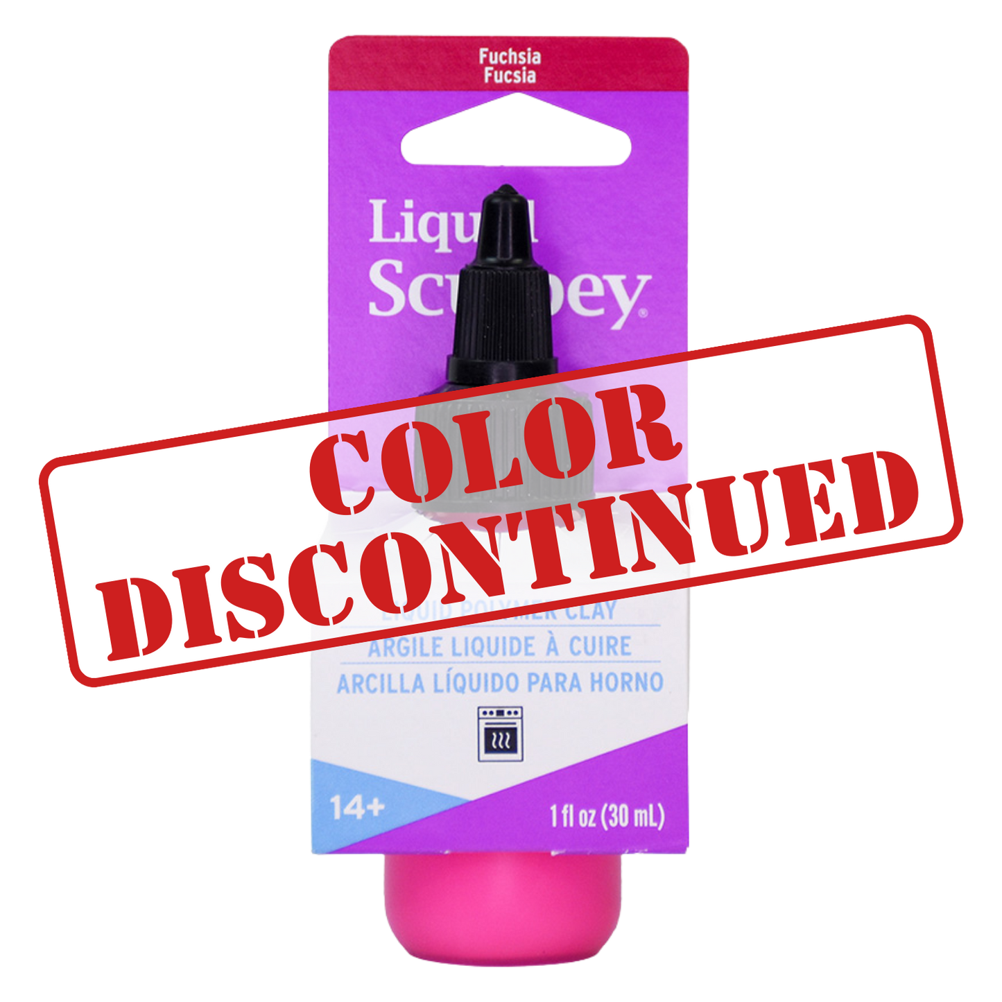 Liquid Sculpey - Fuchsia Liquid Clay [DISCONTINUED]