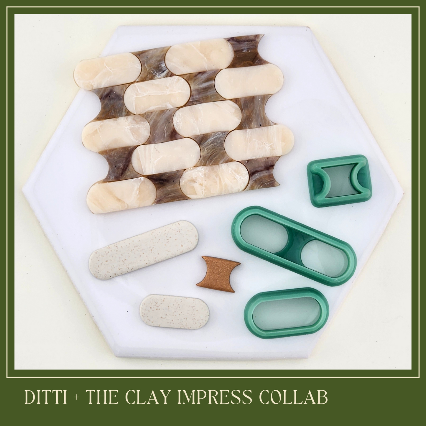 Helen - Ditti Collab - Polymer Clay Cutter Set