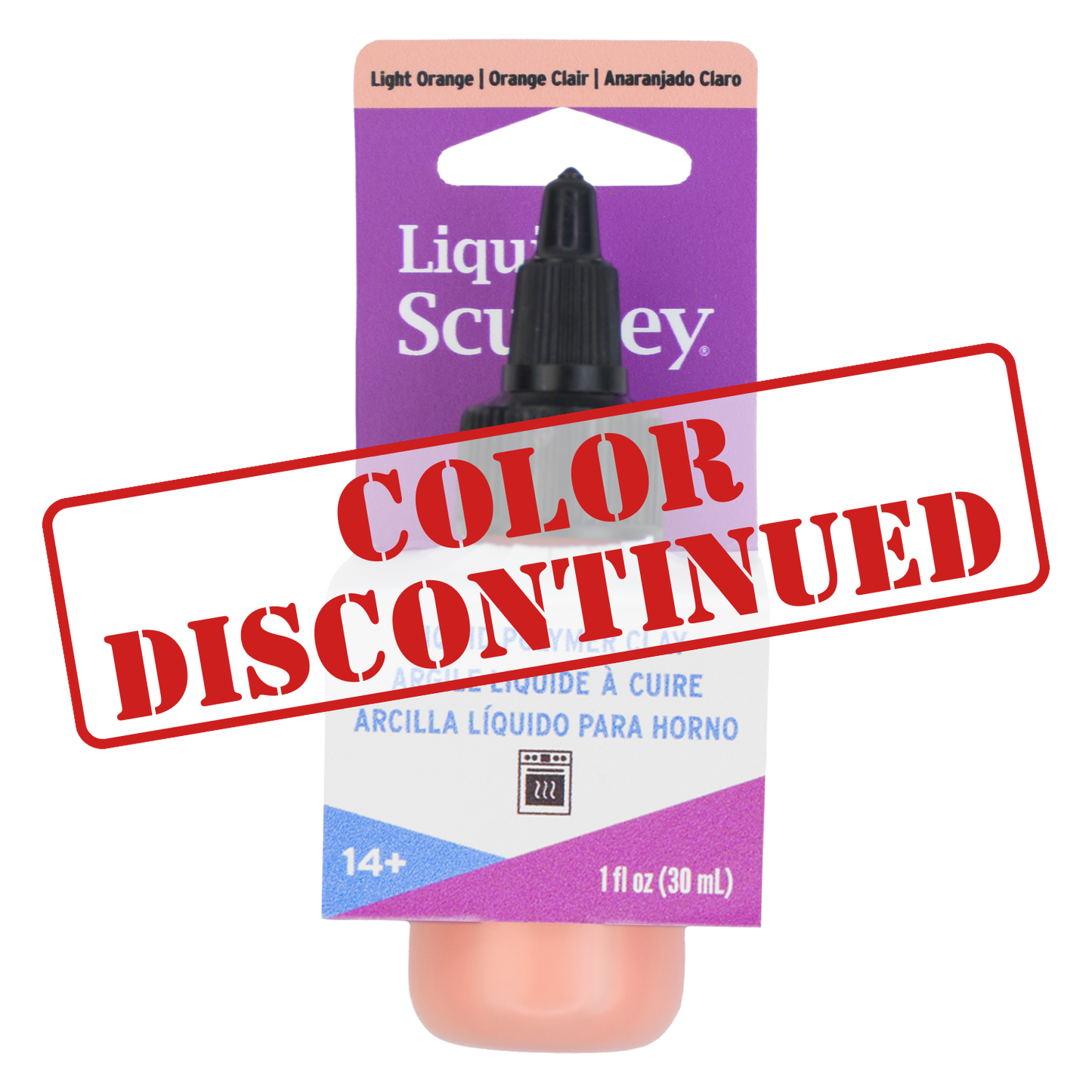 Liquid Sculpey - Light Orange Liquid Clay [DISCONTINUED]