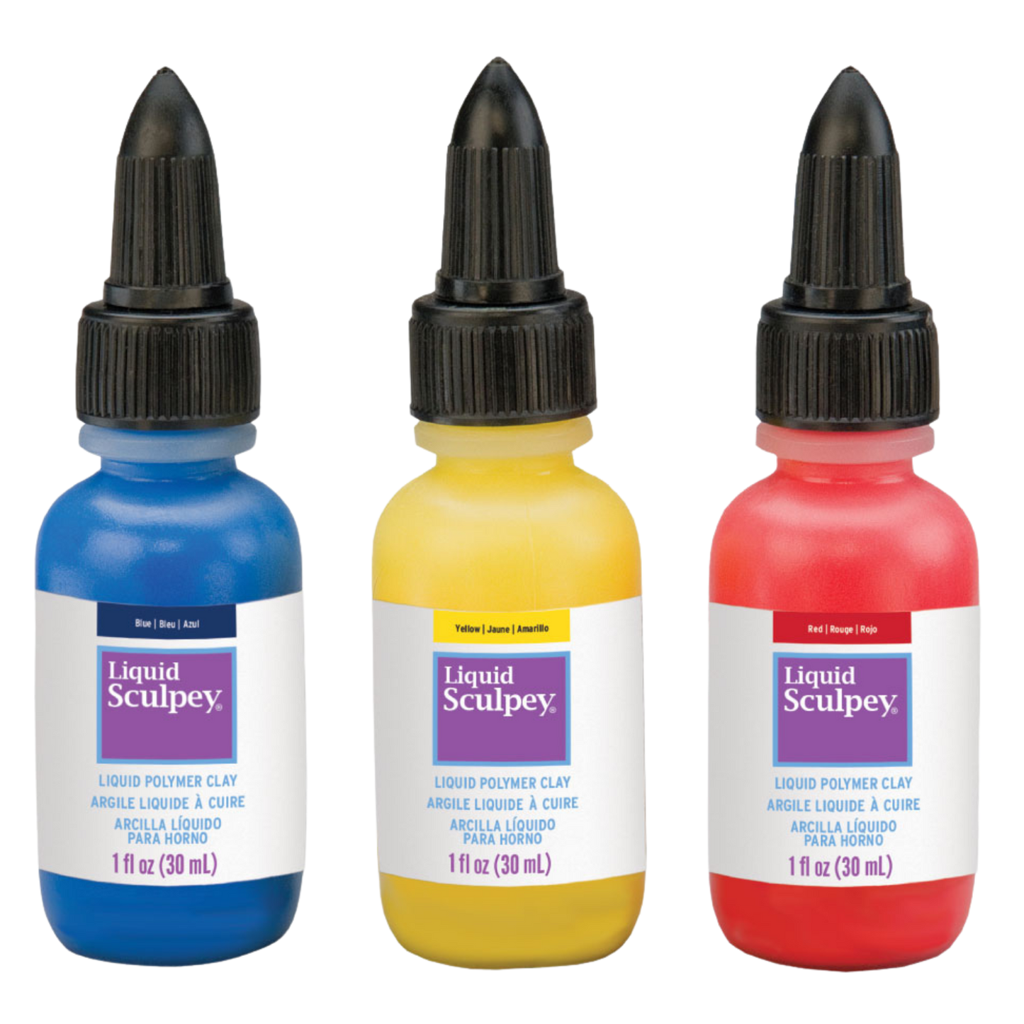 Liquid Sculpey - Primary Colors Multi-Pack