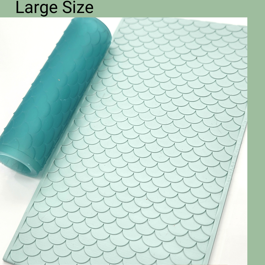 Mermaid Scales Texture Rollers