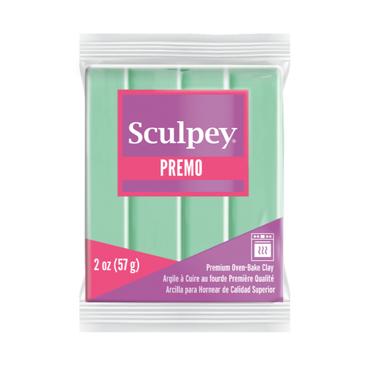 Sculpey Premo Mint Green Polymer Clay