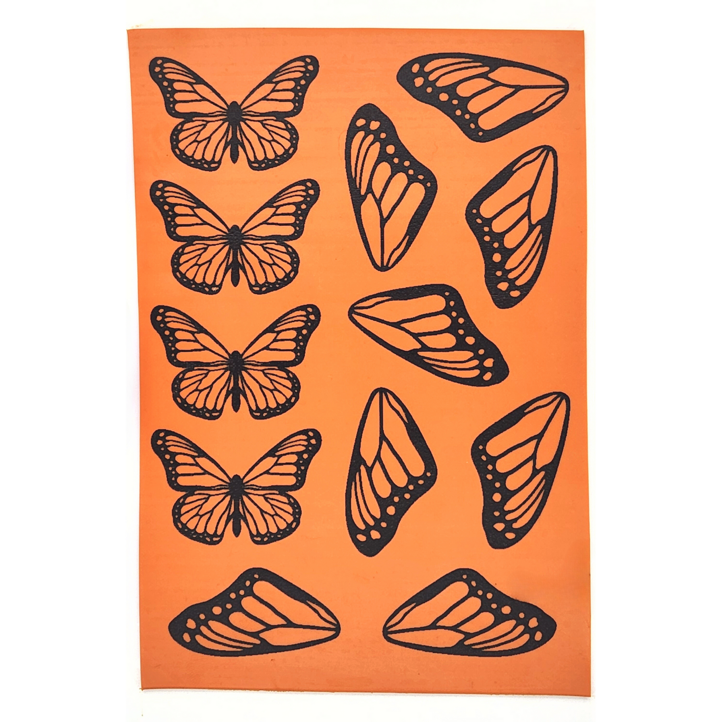 Monarch Butterflies Silk Screen & Matching Cutters