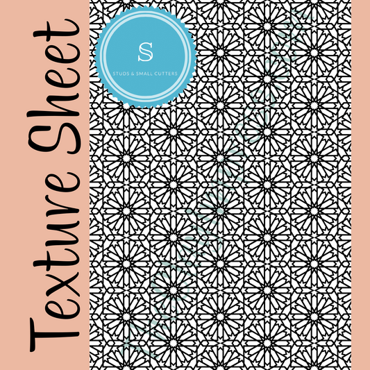Moroccan Mosaic Texture Sheet