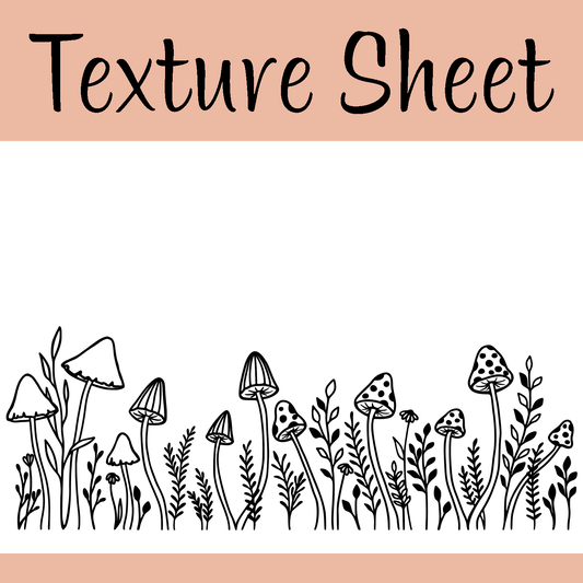 Mushroom Meadow Texture Sheet