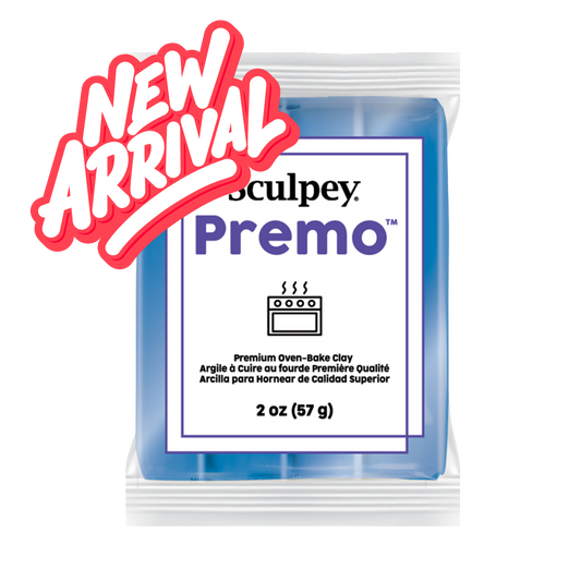 Sculpey Premo Voltage Blue Metallic Polymer Clay