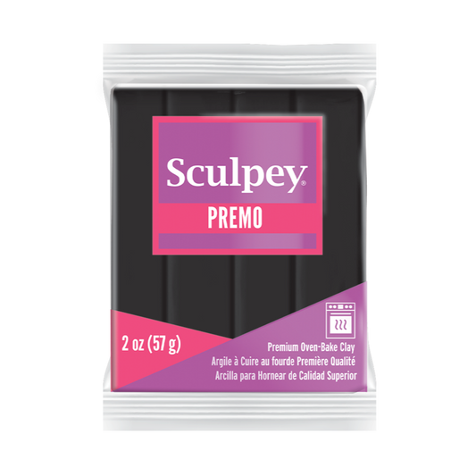 Sculpey Premo Black Polymer Clay