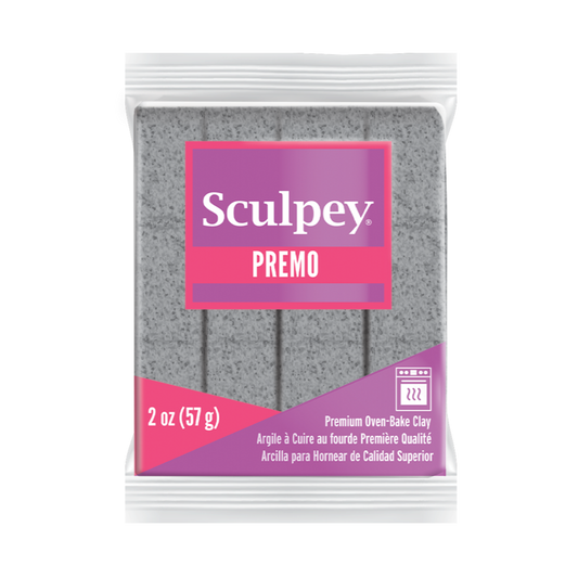 Sculpey Premo Gray Granite Polymer Clay