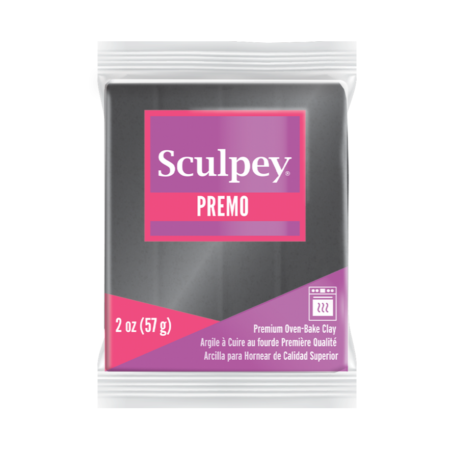 Sculpey Premo Graphite Pearl Polymer Clay