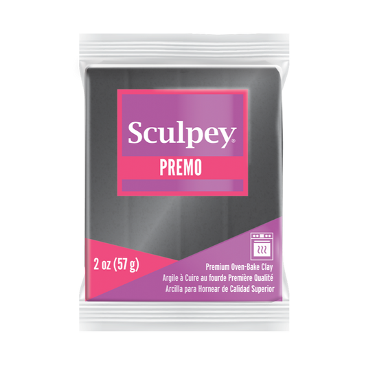 Sculpey Premo Graphite Pearl Polymer Clay