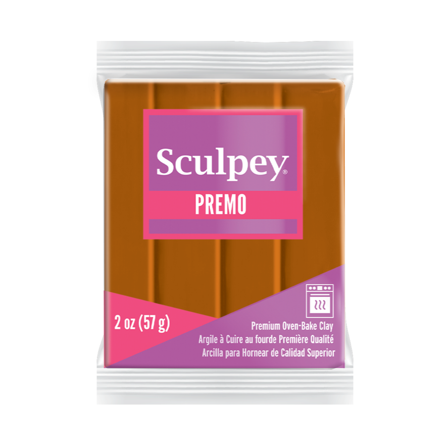 Sculpey Premo Raw Sienna Polymer Clay