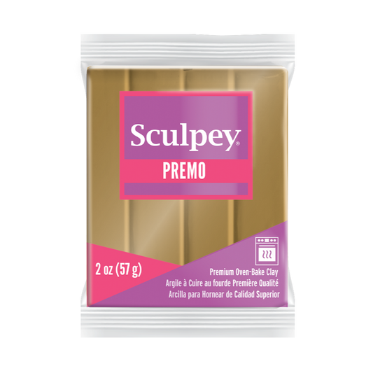 Sculpey Premo Antique Gold Polymer Clay