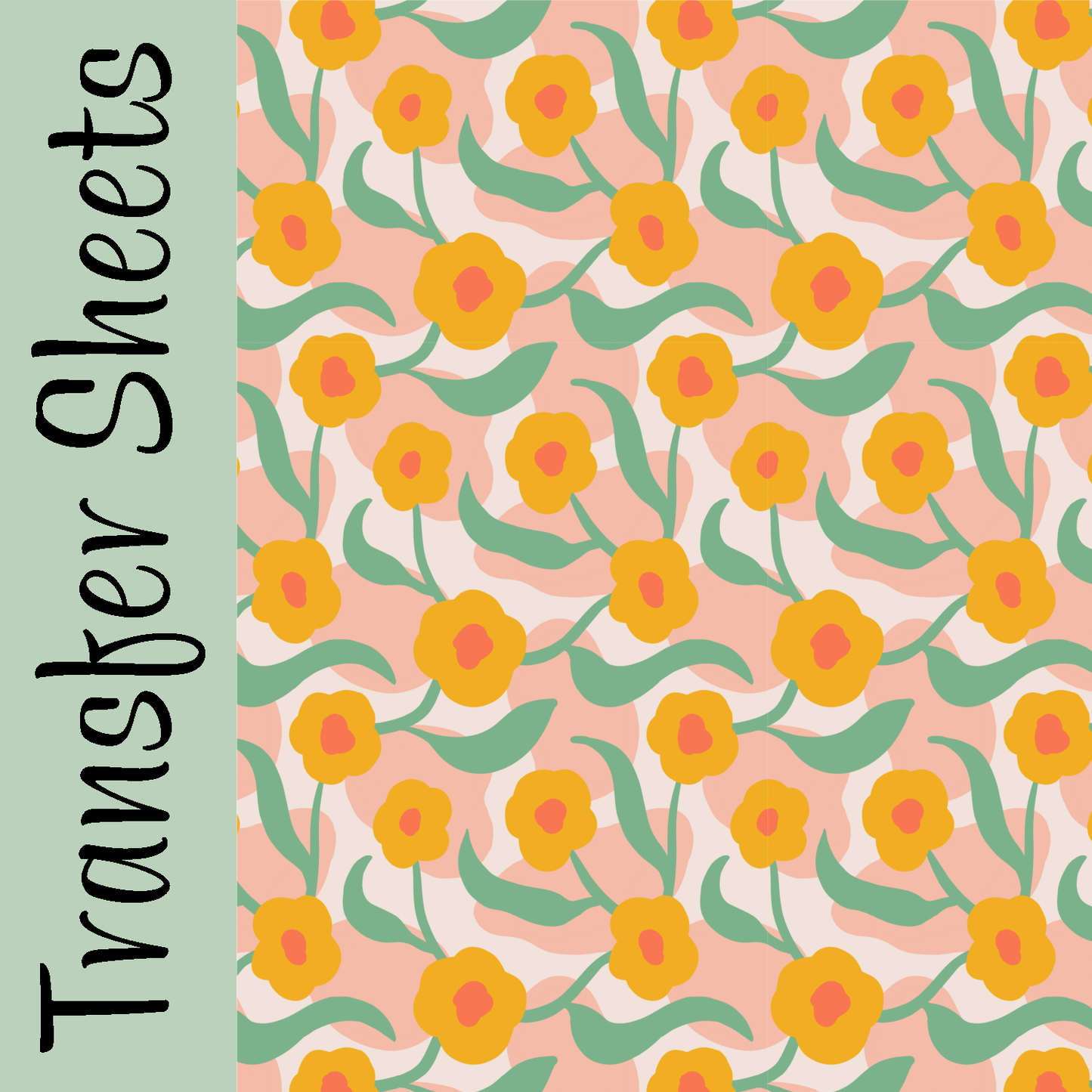 Paper Daisies Transfer Sheets