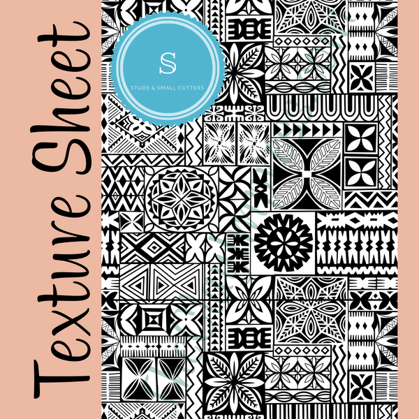 Tribal Doodle Texture Sheet