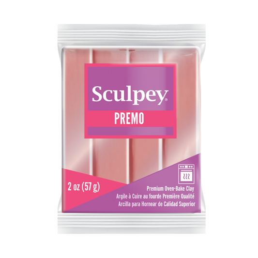 Sculpey Premo Rose Gold Metallic Polymer Clay