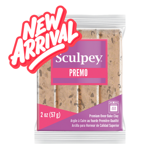 Sculpey Premo Tan Granite Polymer Clay