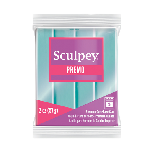 Sculpey Premo Aqua Metallic Polymer Clay