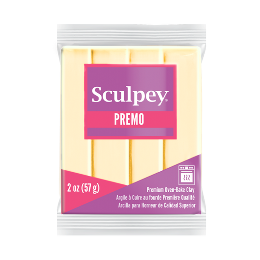 Sculpey Premo Butter Yellow Hue Polymer Clay