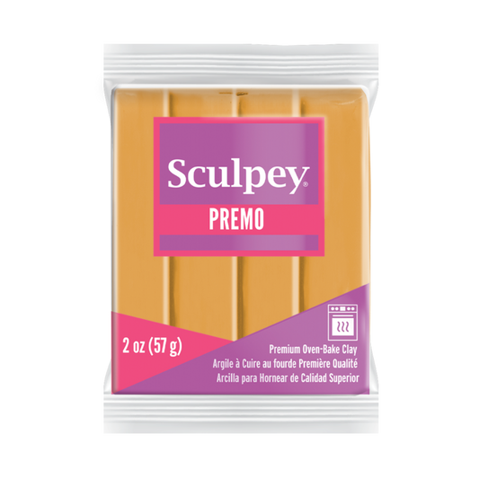Sculpey Premo Mustard Polymer Clay