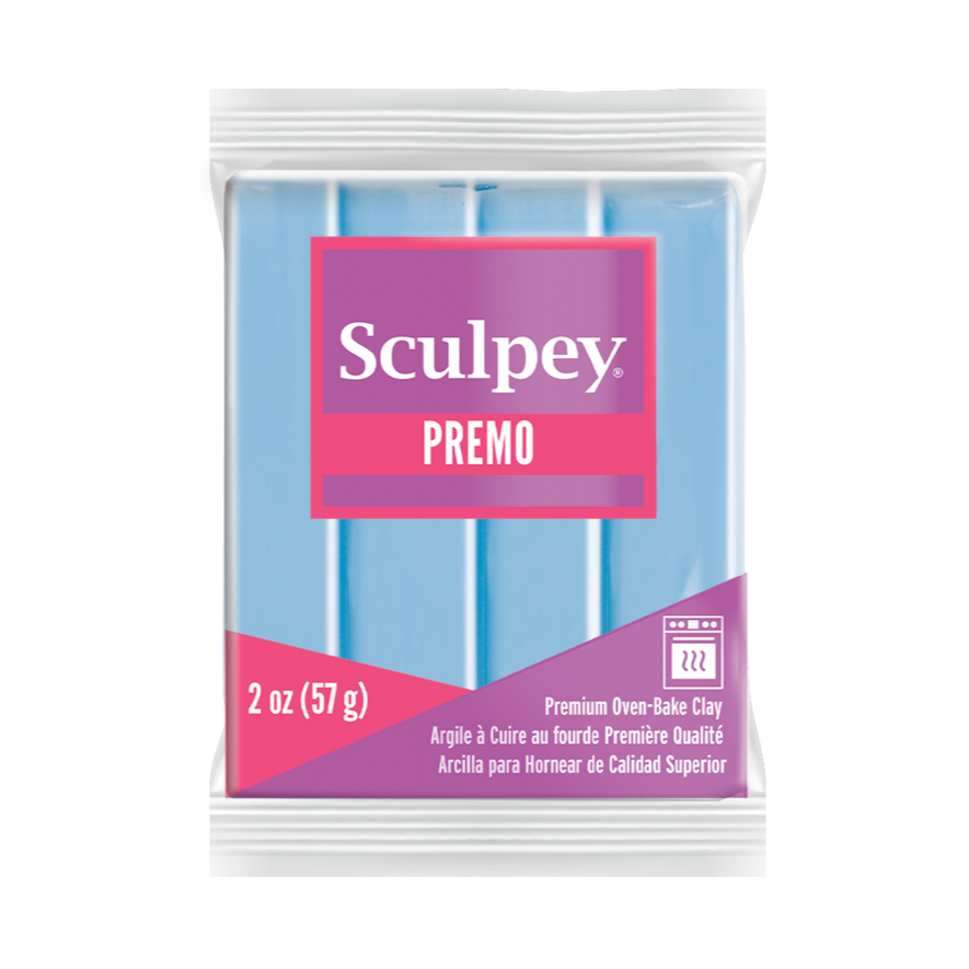 Sculpey Premo Pale Blue Polymer Clay