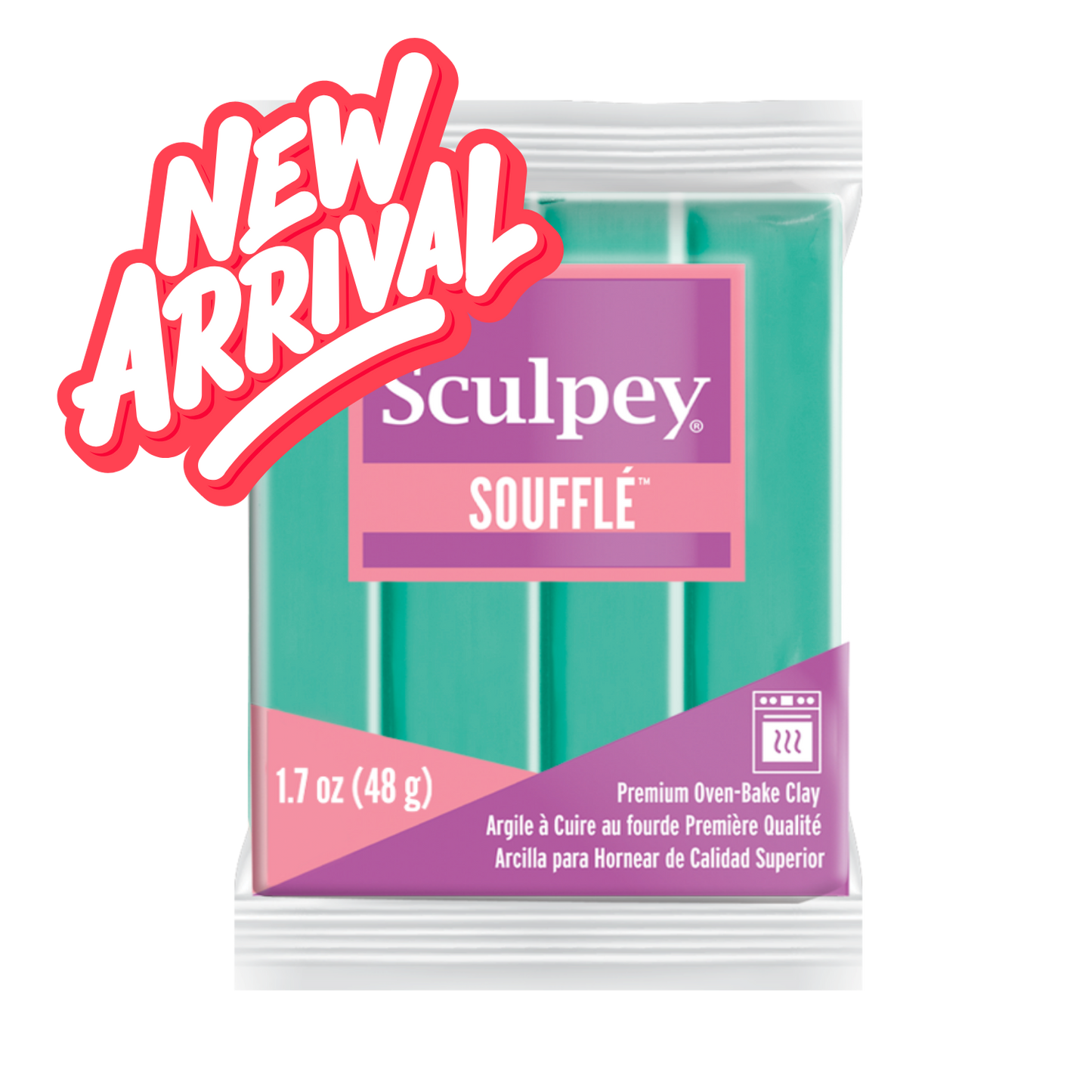 Sculpey Soufflé Fiji Polymer Clay