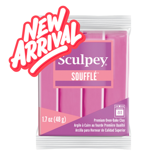 Sculpey Soufflé Peony Polymer Clay