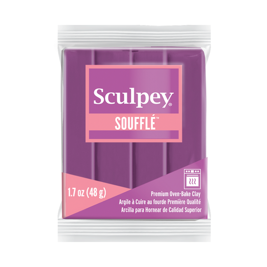 Sculpey Soufflé Smokey Mauve Polymer Clay