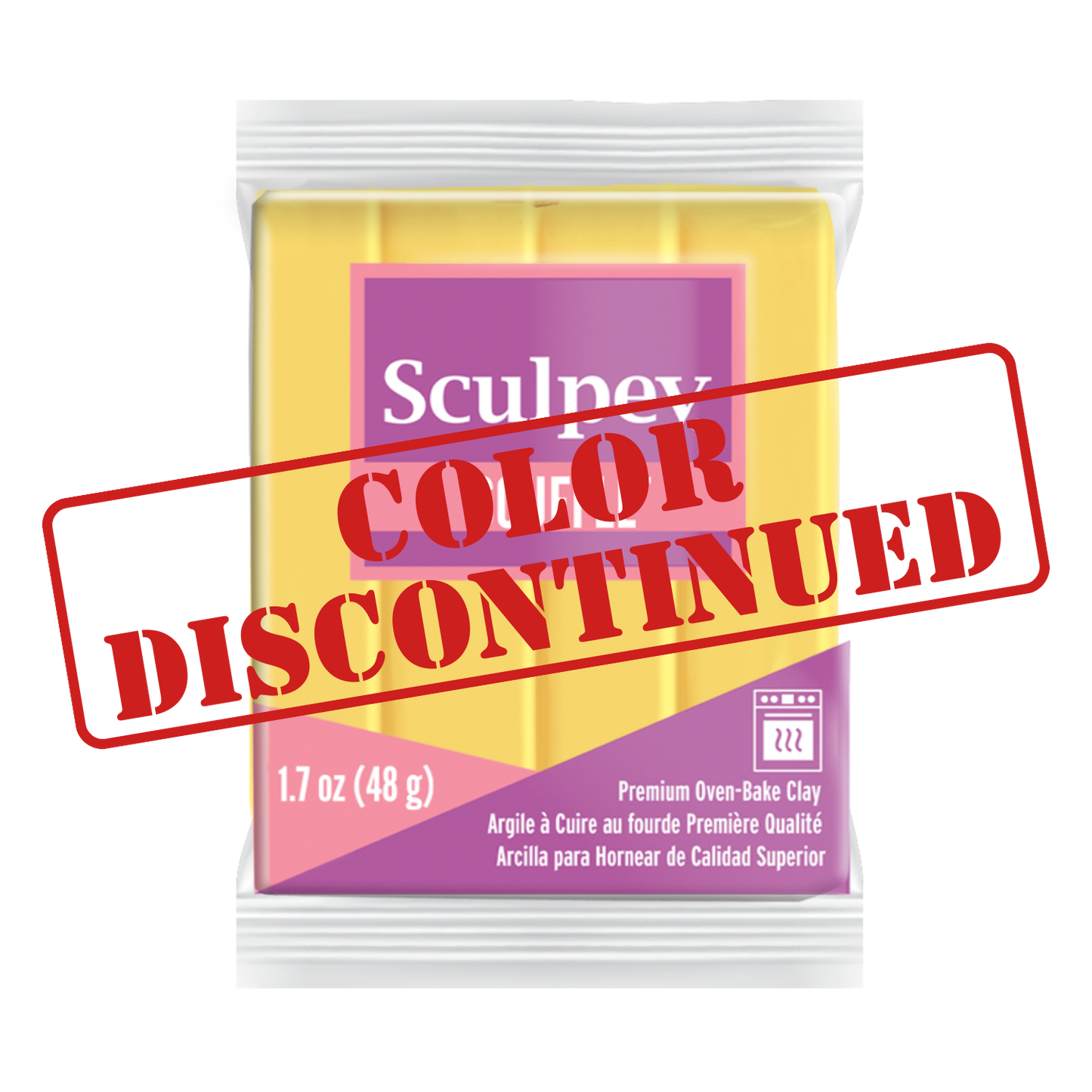 Sculpey Soufflé Canary Polymer Clay [DISCONTINUED]