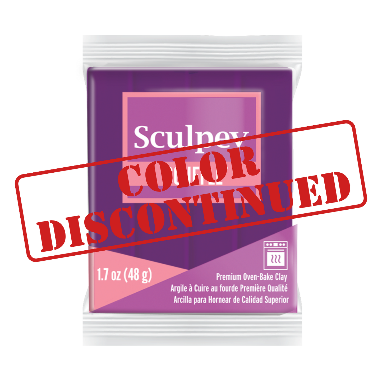 Sculpey Soufflé Grape Polymer Clay [DISCONTINUED]