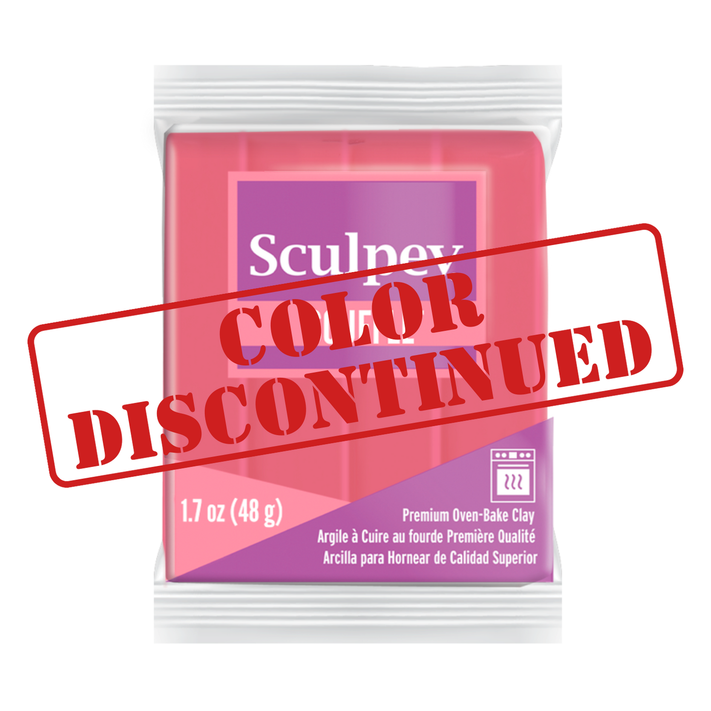 Sculpey Soufflé Guava Polymer Clay [DISCONTINUED]