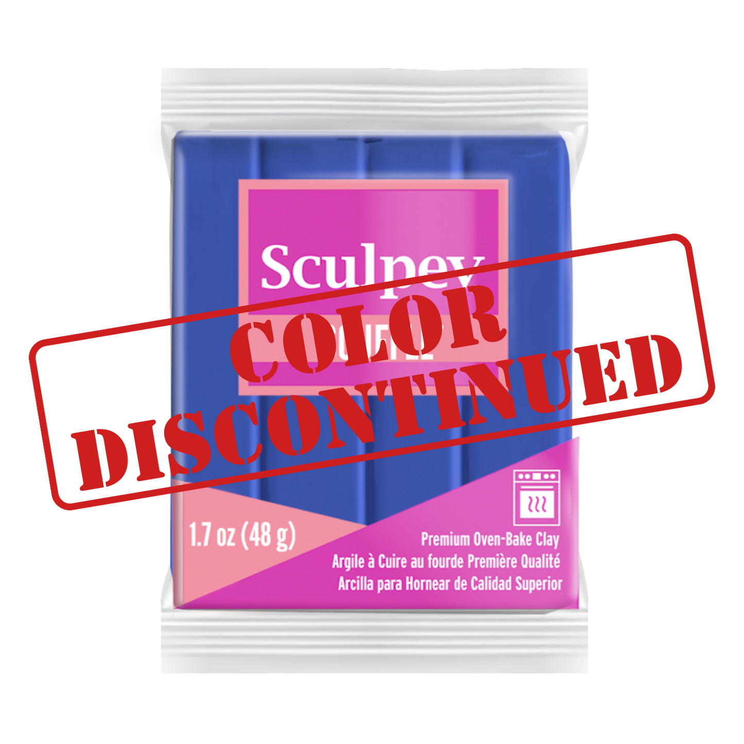 Sculpey Soufflé Midnight Blue Polymer Clay [DISCONTINUED]