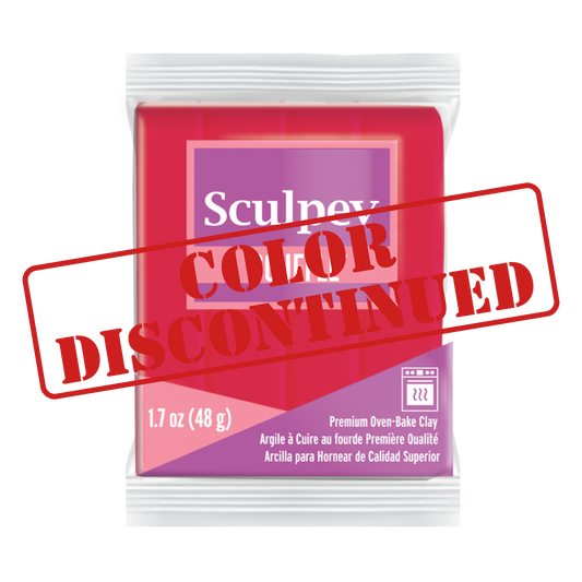 Sculpey Soufflé Raspberry Polymer Clay [DISCONTINUED]
