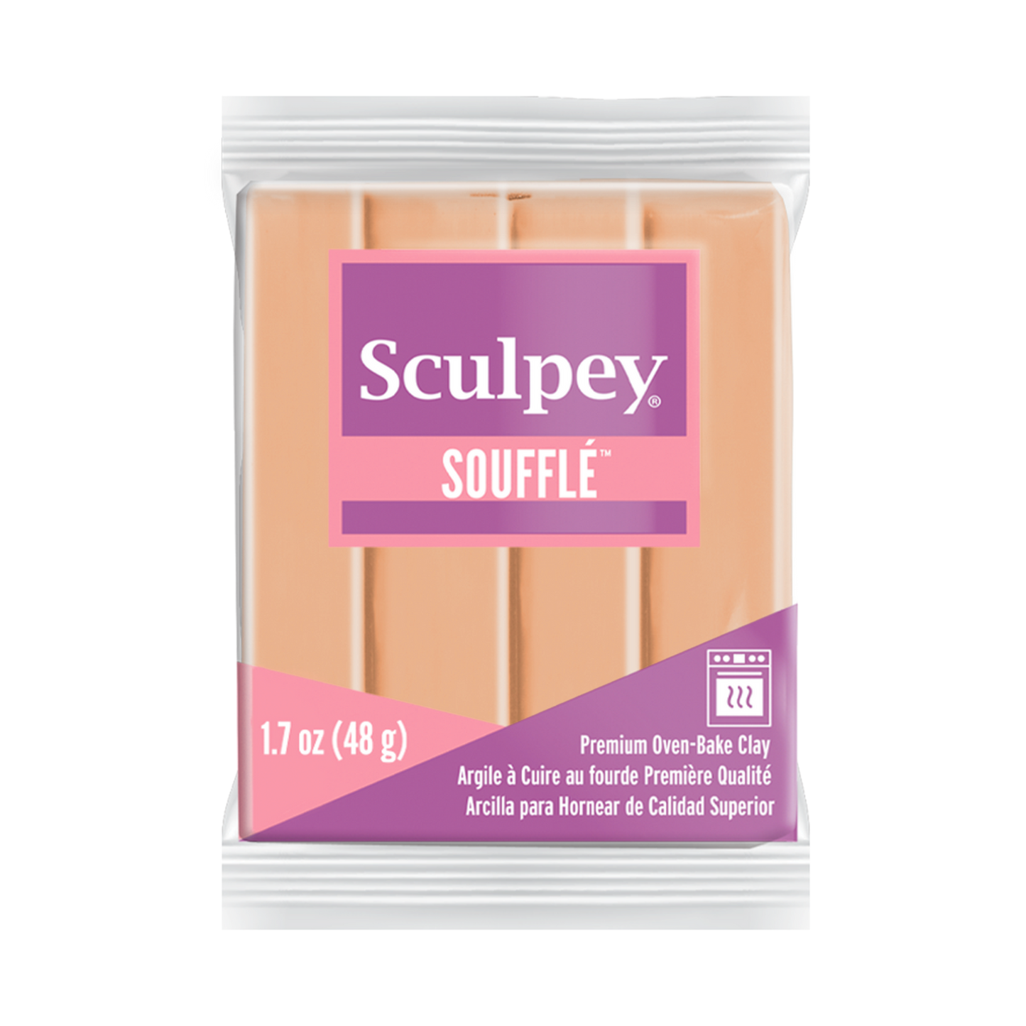 Sculpey Soufflé Toasty Polymer Clay