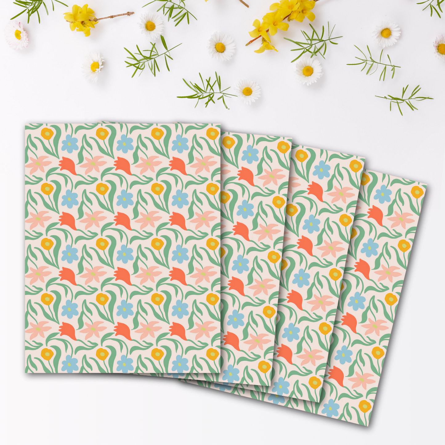 Sweet Spring Florals Transfer Sheets