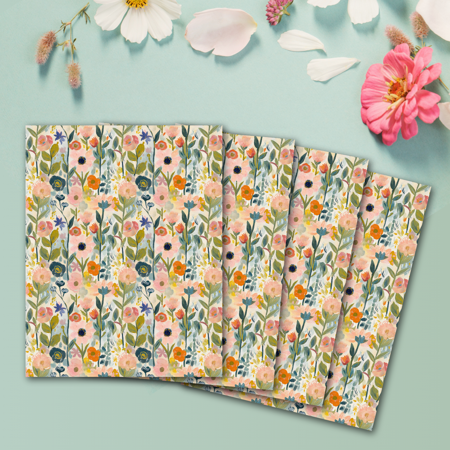 Painted Meadow Transfer Sheets