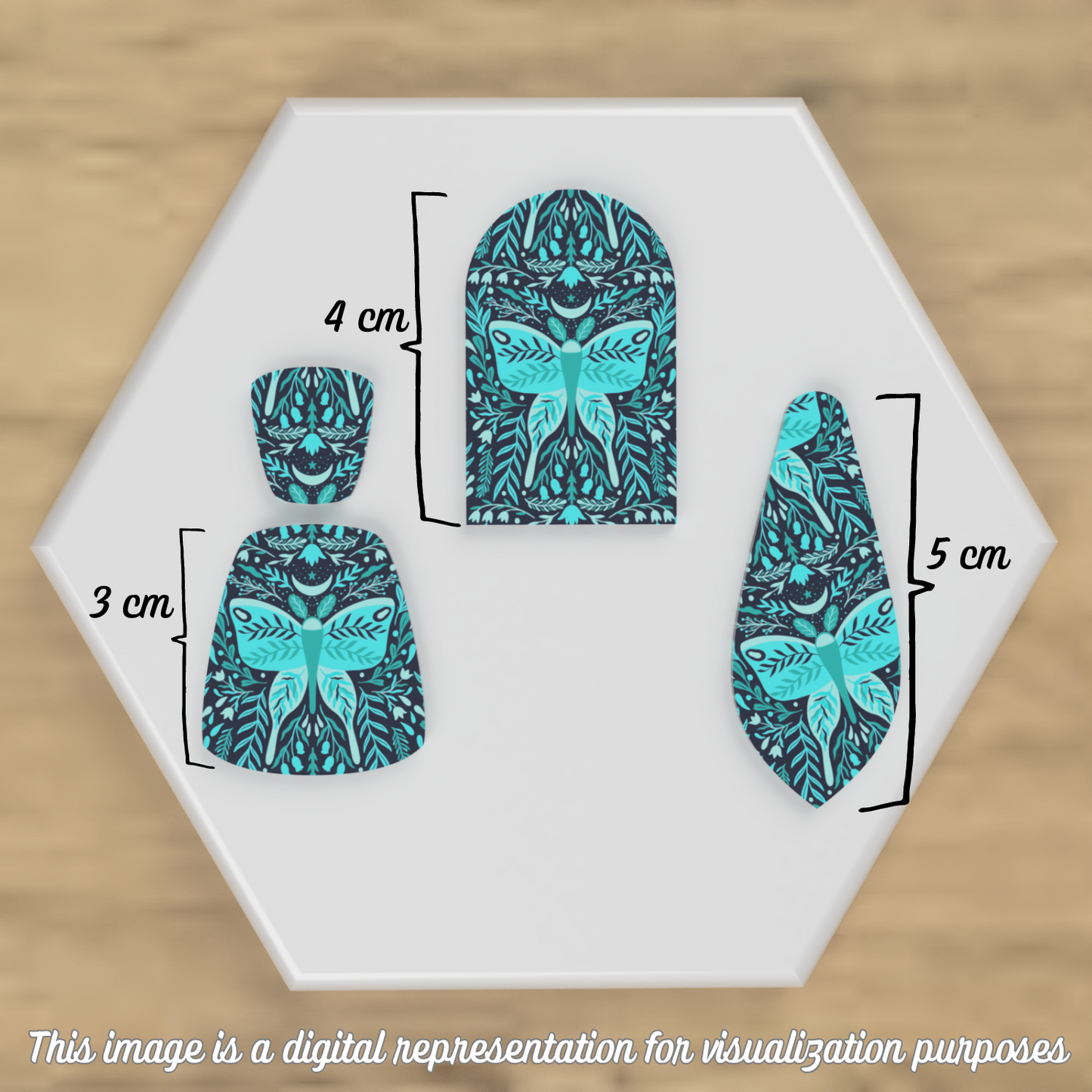 Moth Medley #1 Transfer Sheets