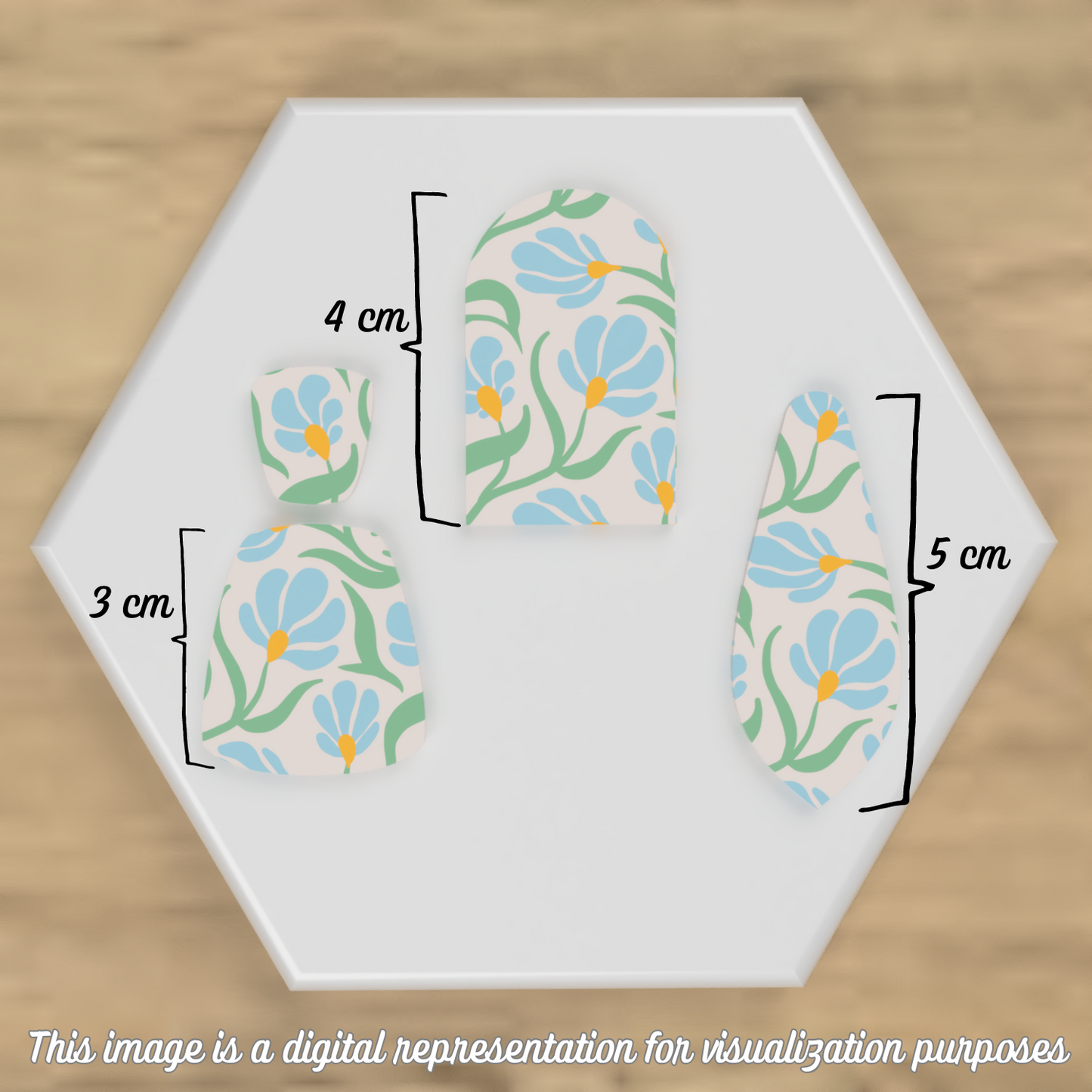 Nouveau Florals Transfer Sheets