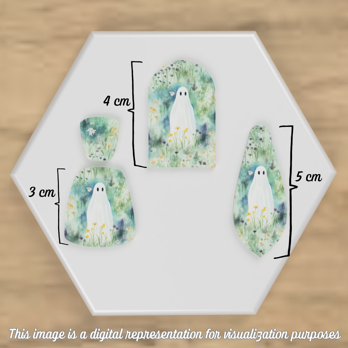 Watercolor Spirit Meadow Transfer Sheets
