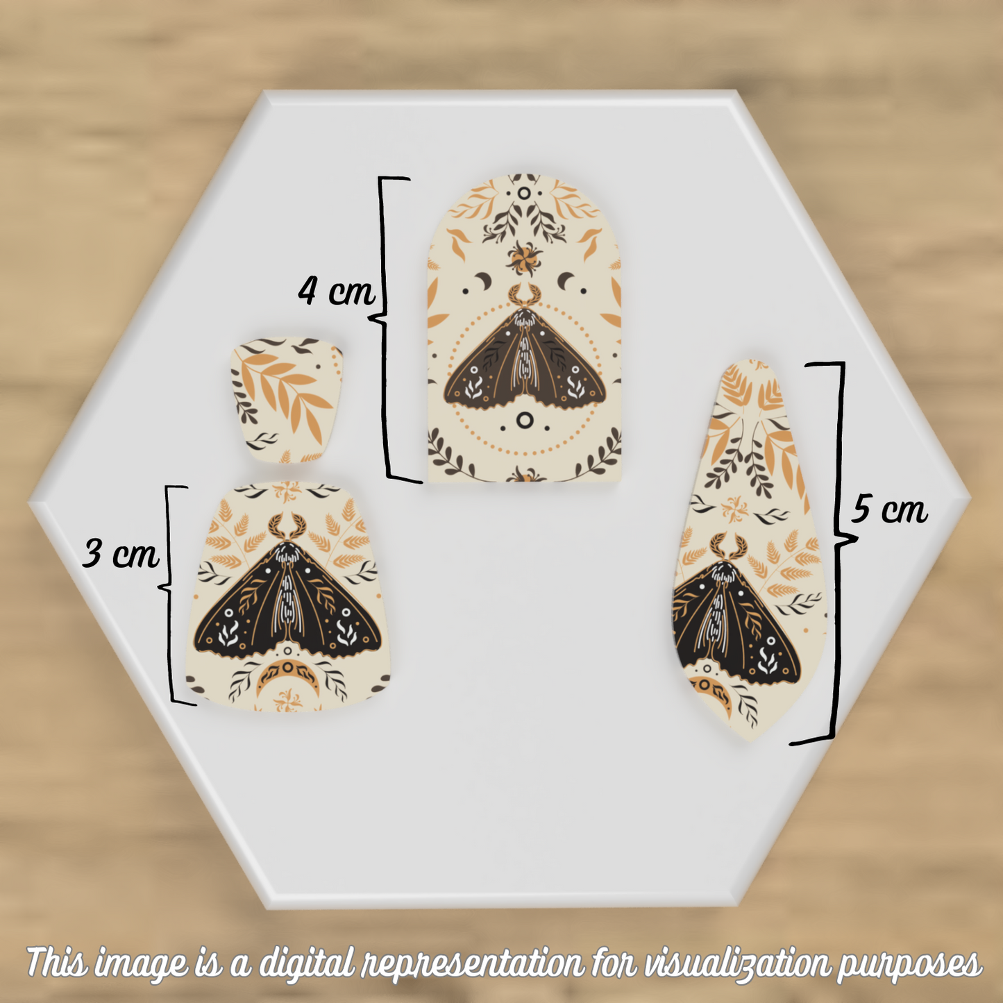 Moth Medley #2 Transfer Sheets