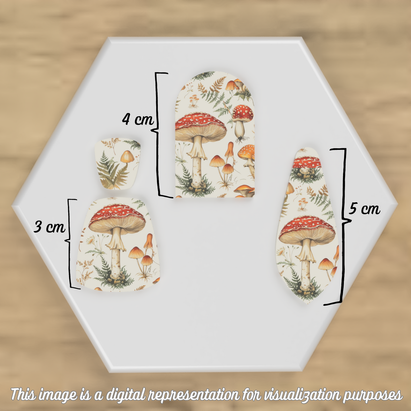 Mushroom Medley #1 Transfer Sheets