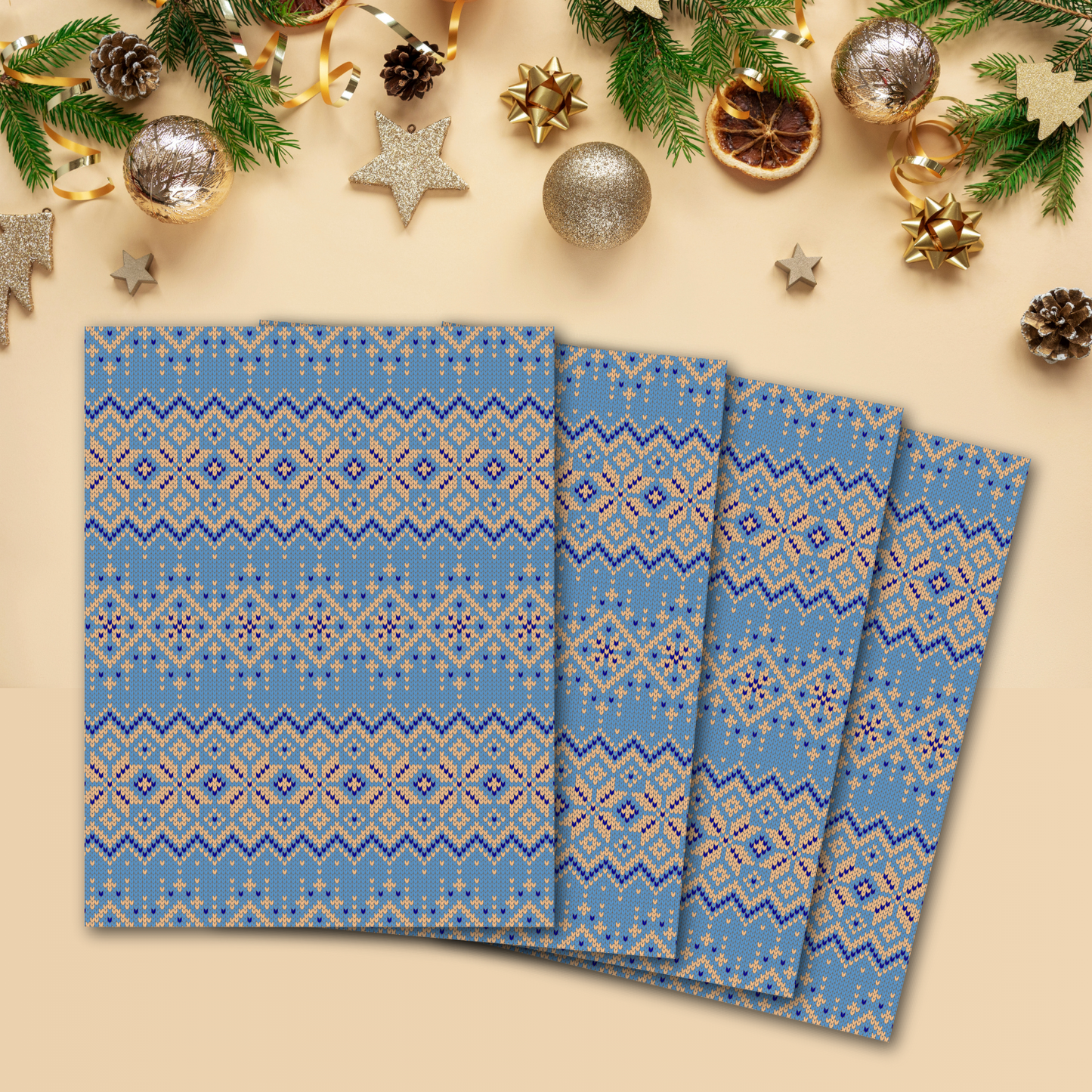 Cozy Winter Knit Transfer Sheets