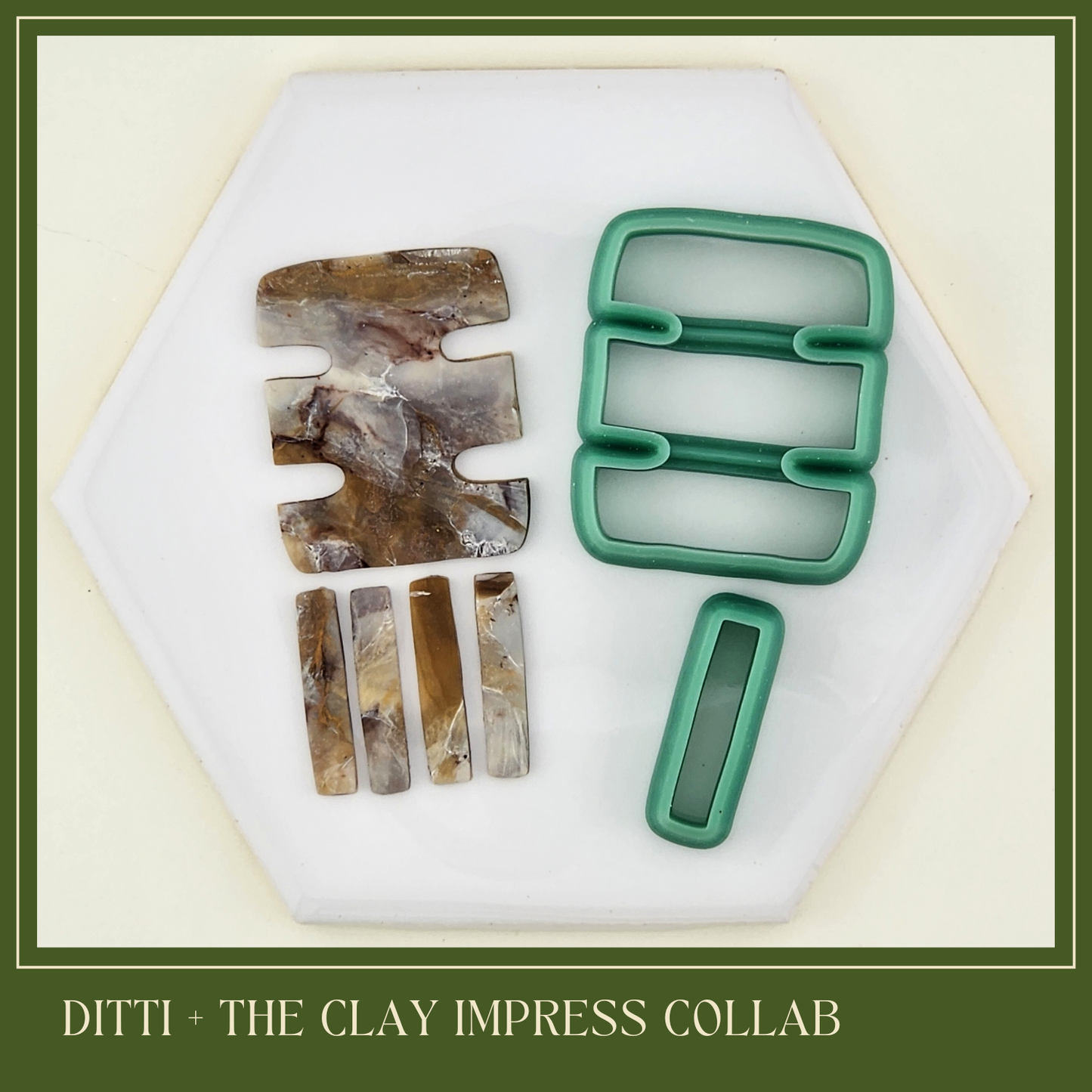 Madgel - Ditti Collab - Polymer Clay Cutter Set