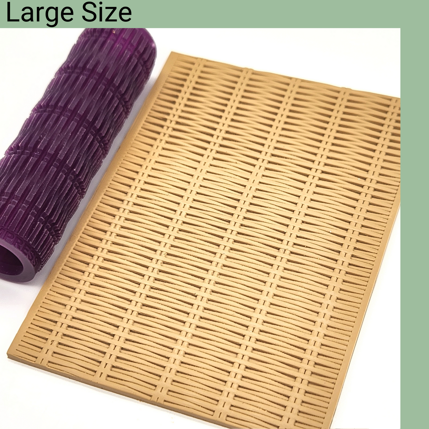 Wicker Weave Texture Rollers